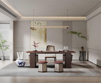 New Chinese Style Tea House-ID:493572959