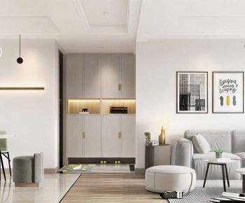 Modern A Living Room-ID:892735007