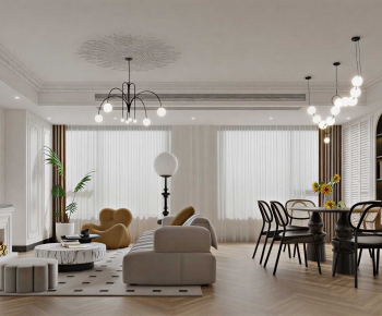 Modern A Living Room-ID:307469452