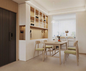 Nordic Style Dining Room-ID:686228998