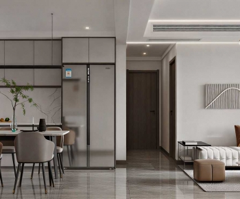 Modern A Living Room-ID:663105965