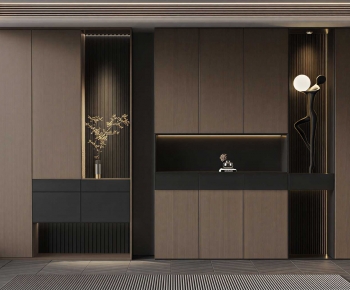 Modern Shoe Cabinet-ID:393944037