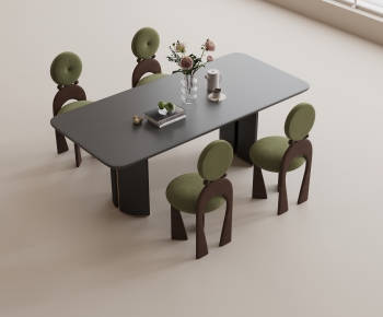 Modern Dining Table And Chairs-ID:476195104