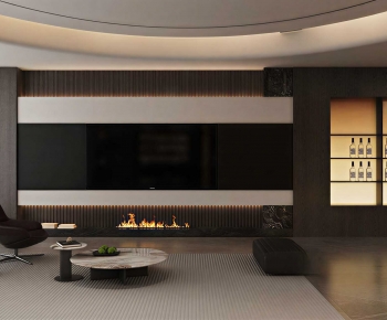 Modern A Living Room-ID:606054074