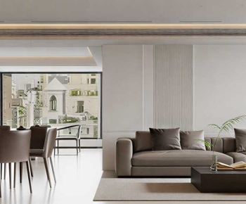 Modern A Living Room-ID:691581966