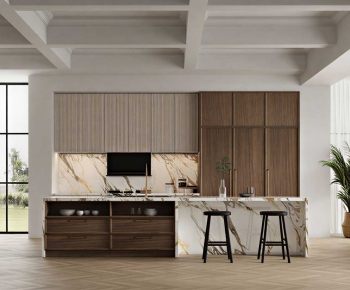 Modern Open Kitchen-ID:618499045