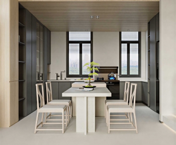 Modern Dining Room-ID:801136026