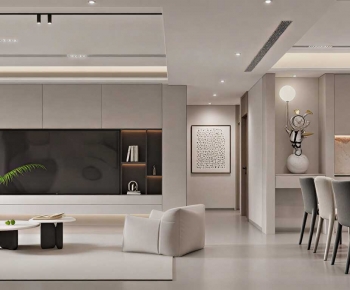 Modern A Living Room-ID:309090685