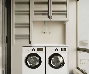 Modern Laundry Cabinet-ID:871131901