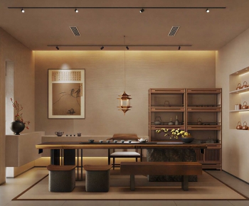 New Chinese Style Tea House-ID:790477994