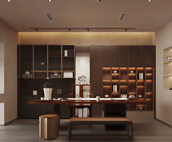 New Chinese Style Study Space-ID:411703119