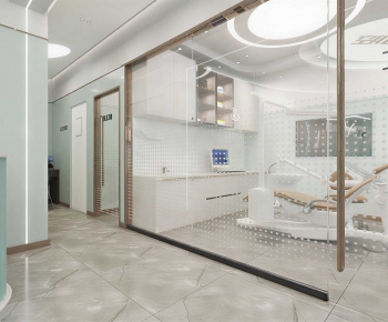 Modern Glass Screen Partition-ID:877924921