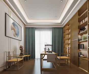 New Chinese Style Study Space-ID:186345101