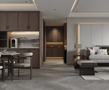 Modern A Living Room-ID:966862928