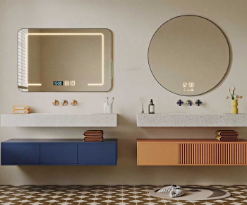 Modern Bathroom Cabinet-ID:491328954