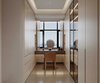 Modern Clothes Storage Area-ID:904026037