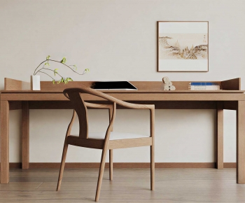 Modern Computer Desk And Chair-ID:189764981