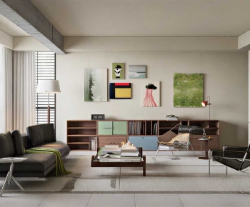 Modern A Living Room-ID:514878999