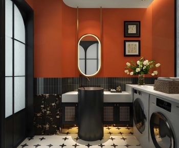 Retro Style TOILET-ID:991820105