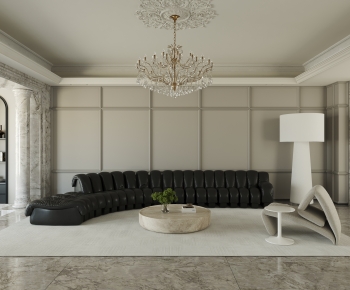 French Style A Living Room-ID:223232036