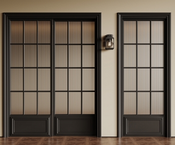 French Style Single Door-ID:726648099