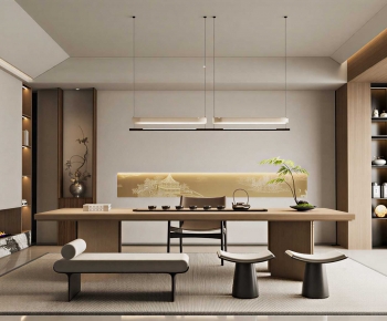 New Chinese Style Tea House-ID:102028858