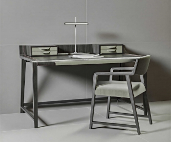 Modern Computer Desk And Chair-ID:169400931