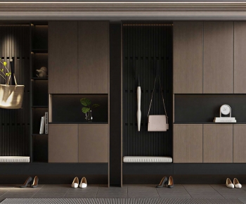 Modern Shoe Cabinet-ID:584440261