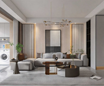 Modern A Living Room-ID:244858983