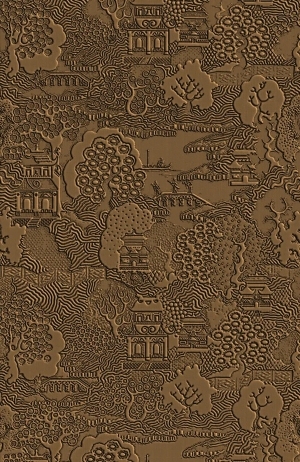 New Chinese StyleRelief Of Metal