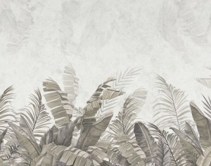 ModernAnimal And Plant Pattern Wallpaper