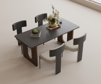 Modern Dining Table And Chairs-ID:298944959