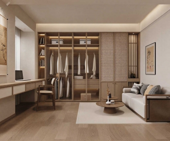 New Chinese Style Clothes Storage Area-ID:854407071