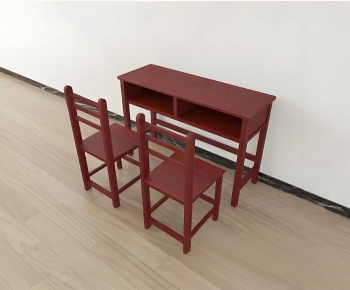 Modern Computer Desk And Chair-ID:206535109