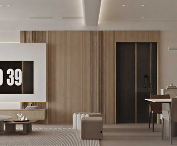 Modern A Living Room-ID:266169078