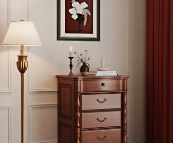 American Style Decorative Cabinet-ID:166984081