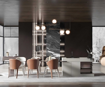 Modern Dining Room-ID:470510962