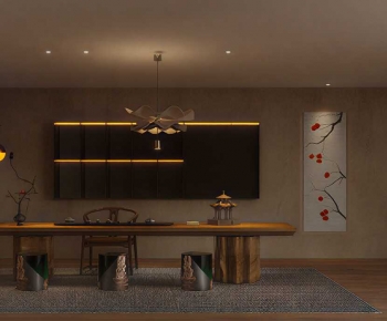 New Chinese Style Tea House-ID:885746962