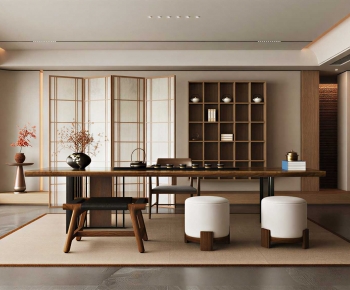 New Chinese Style Tea House-ID:602854974