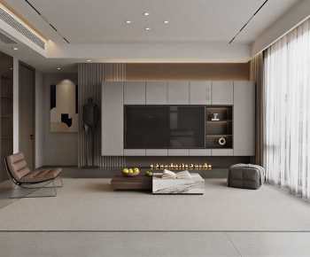 Modern A Living Room-ID:972543003