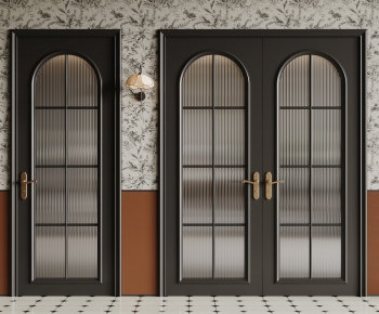 French Style Single Door-ID:630350188