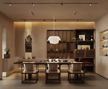 New Chinese Style Tea House-ID:492961887