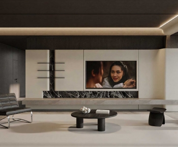 Modern A Living Room-ID:857599023