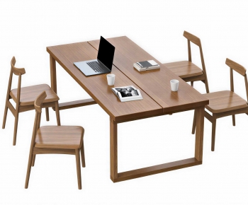 Modern Dining Table And Chairs-ID:499615916