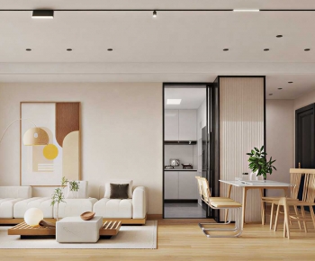 Modern A Living Room-ID:584651959