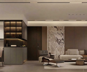 Modern A Living Room-ID:958789113