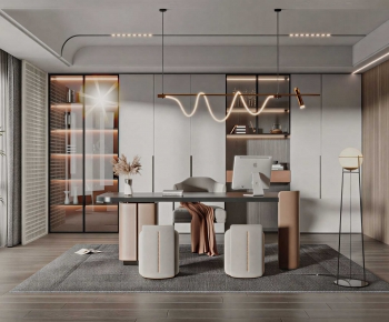 Modern Study Space-ID:473062992