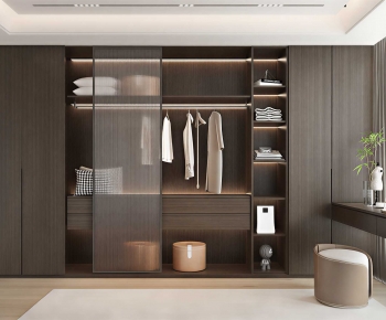 Modern Clothes Storage Area-ID:316579393