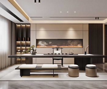 New Chinese Style Tea House-ID:251348023