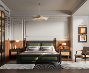 French Style Bedroom-ID:379602911